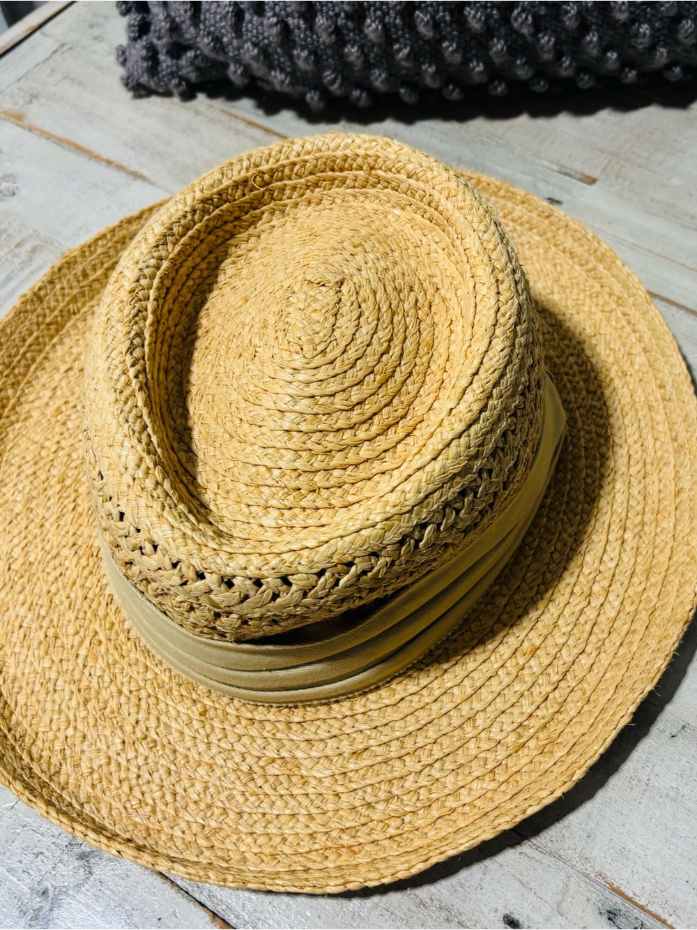 ❤️Weatherproof 100% Straw All Occasion Hat - Picture 4 of 8